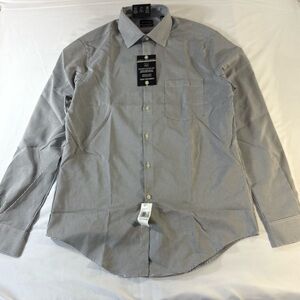 Men's Van Heusen Dress Shirt Slim Fit /wrinkle free Size M